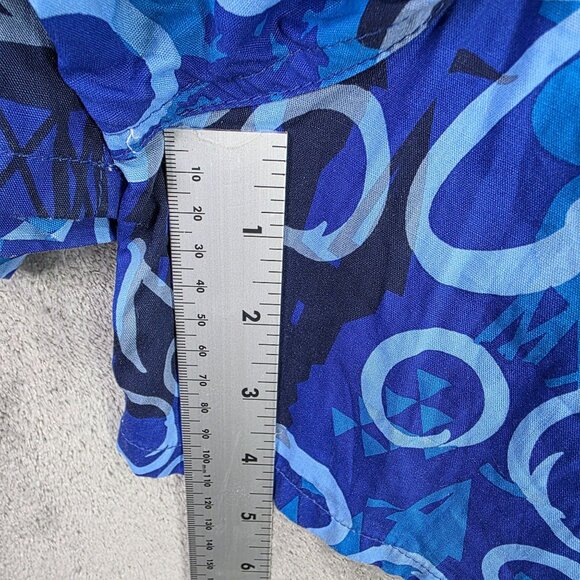 Mens Vintage Walt Disney World Blue Mickey Mouse Swim Trunks 100% Cotton Size M - Picture 11 of 13